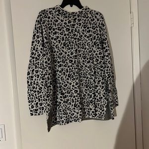 LOFT Animal Print sweater size 16/18